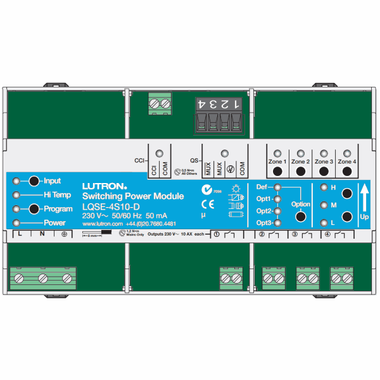 Lutron Module Rail DIN, Commutateur de charge 10A