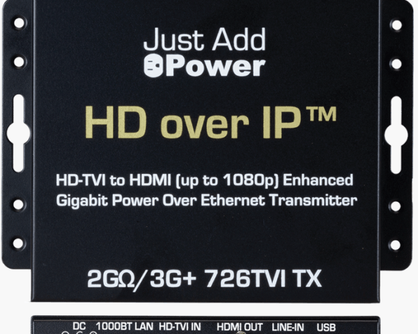 Just Add Power VBS-HDIP-726TVI