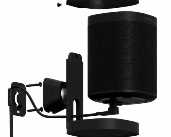 Sonos Wall Mount pour One et Play:1 -Noir