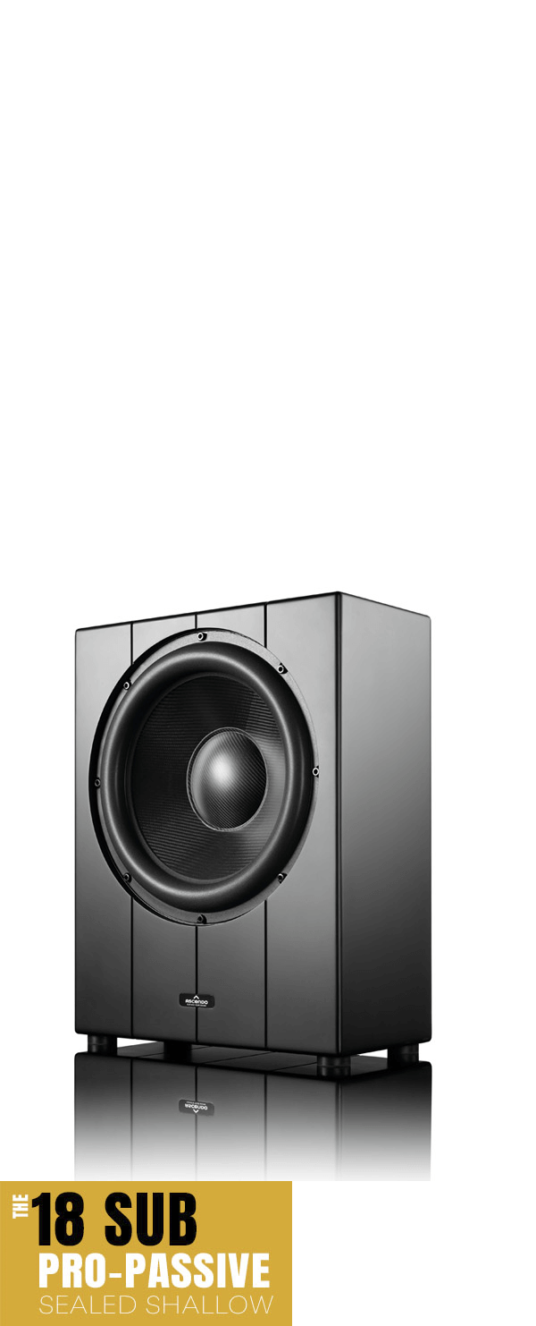 Ascendo THE18 SUB PRO PASSIVE SEALED SHALLOW