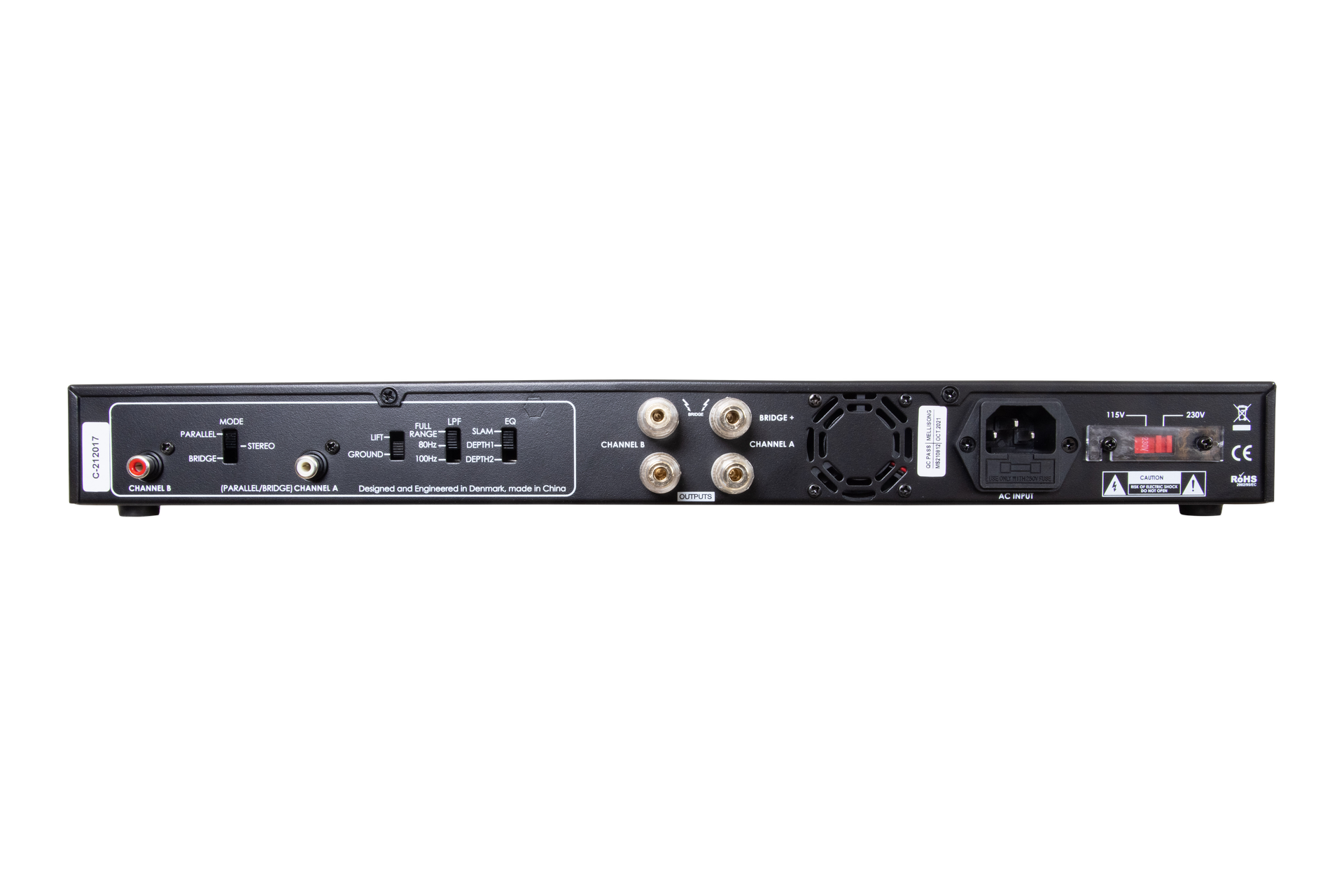 Artcoustic CPH-1000D, Professional Digital Amplifier – Image 5